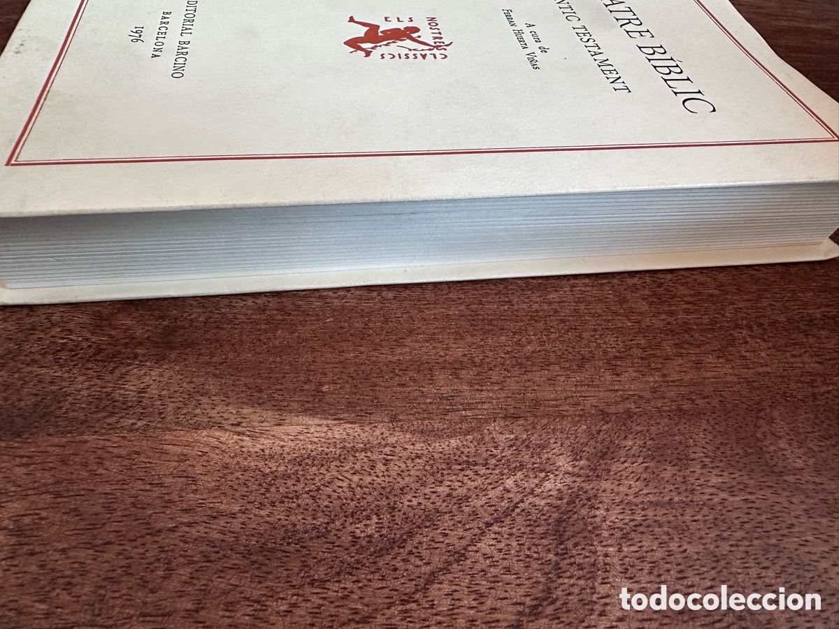 Libros de segunda mano: Teatre B&iacute;blic Antic Testament - Foto 7