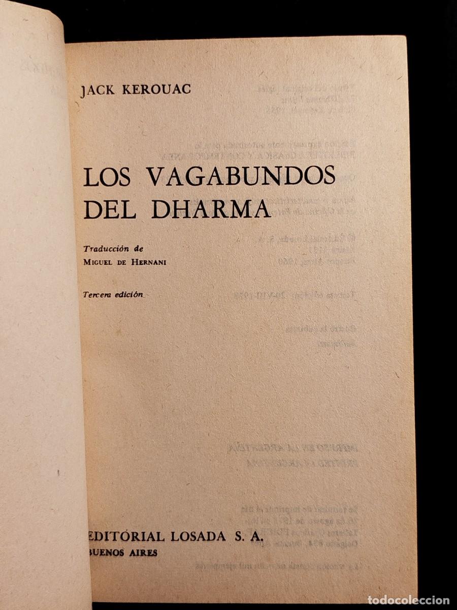 Libros de segunda mano: 1978. Los vagabundos del Dharma. Jack kerouac. - Foto 2