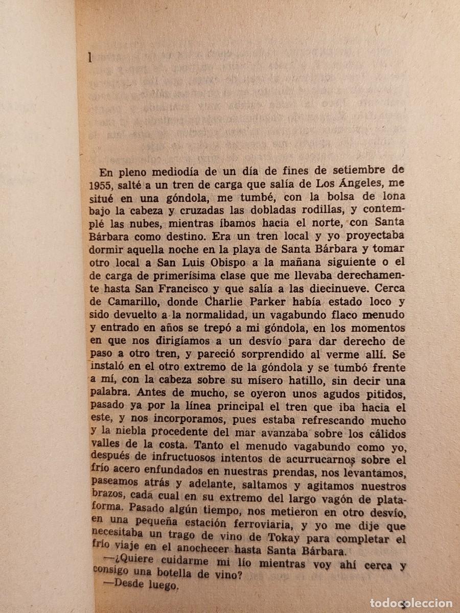Libros de segunda mano: 1978. Los vagabundos del Dharma. Jack kerouac. - Foto 3