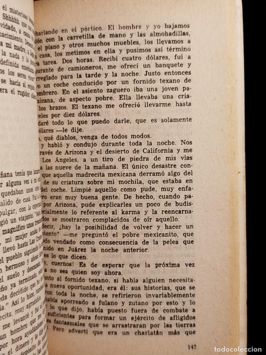 Libros de segunda mano: 1978. Los vagabundos del Dharma. Jack kerouac. - Foto 6
