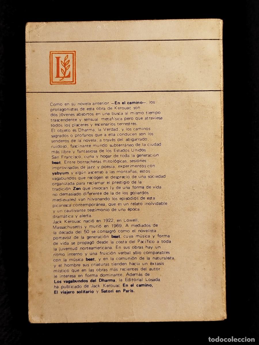 Libros de segunda mano: 1978. Los vagabundos del Dharma. Jack kerouac. - Foto 7