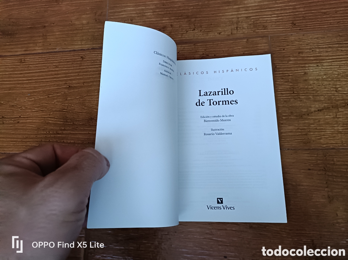 Libros de segunda mano: Libro Lazarillo de Tormes -Anonimo- Ed. Vicens Vives- - Foto 4