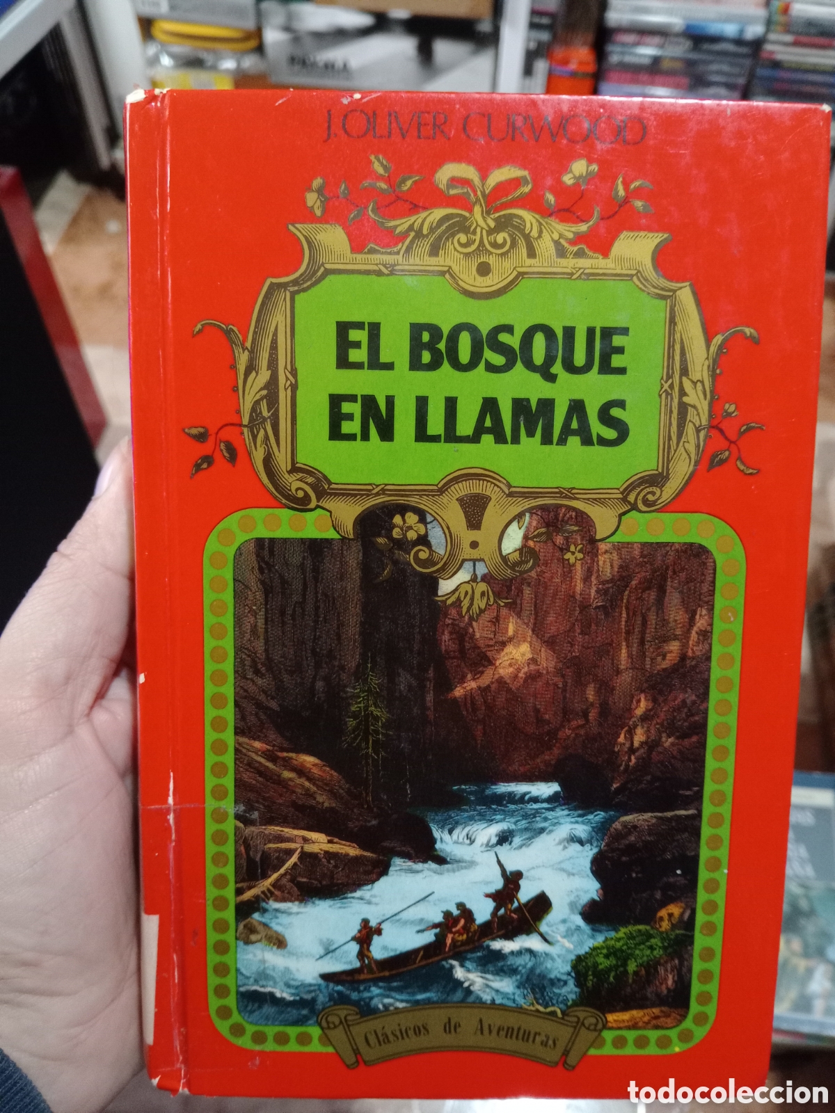 Libros de segunda mano: El bosque en llamas j Oliver curwood - Foto 1