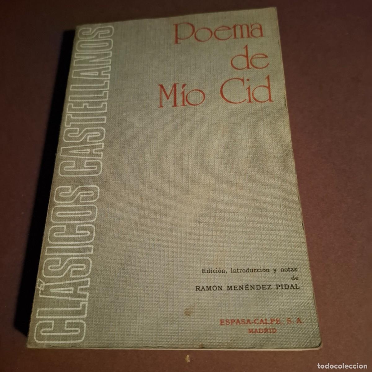 Libros de segunda mano: Poema de Mio Cid - Espasa Calpe - 1980 - Foto 1