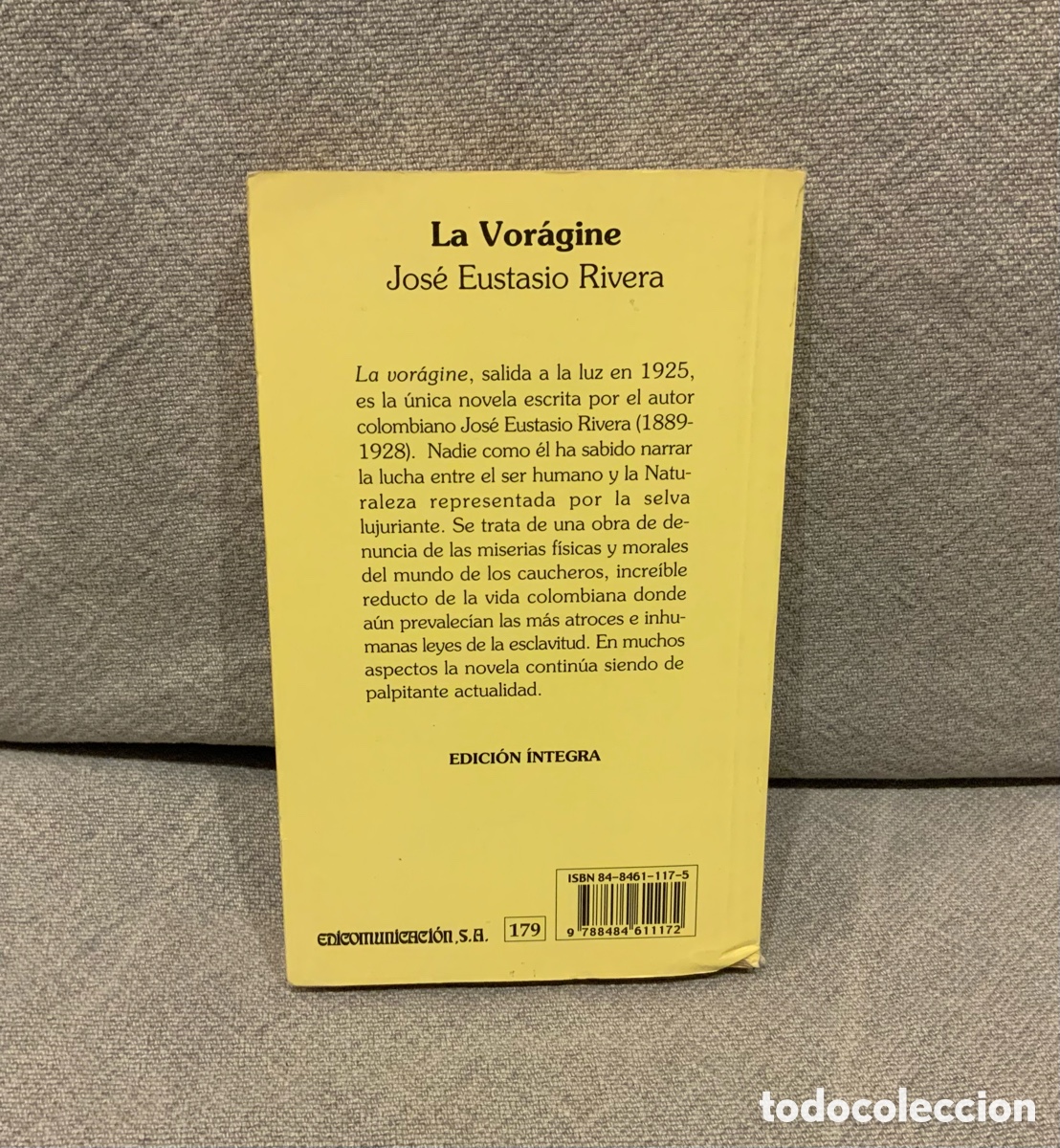 Libros de segunda mano: La Vor&aacute;gine de Jos&eacute; Eustasio Rivera, Colecci&oacute;n Fontana - edici&oacute;n &iacute;ntegra - Foto 4