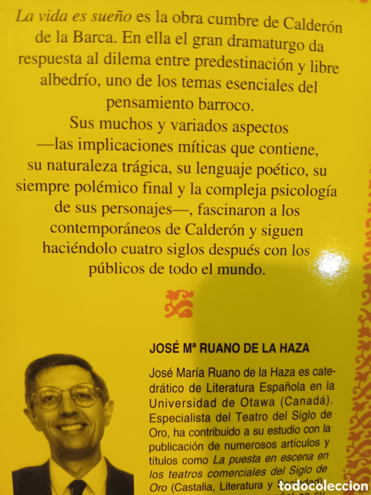 Libros de segunda mano: Pedro Calder&oacute;n de la barca. La vida es sue&ntilde;o - Foto 2