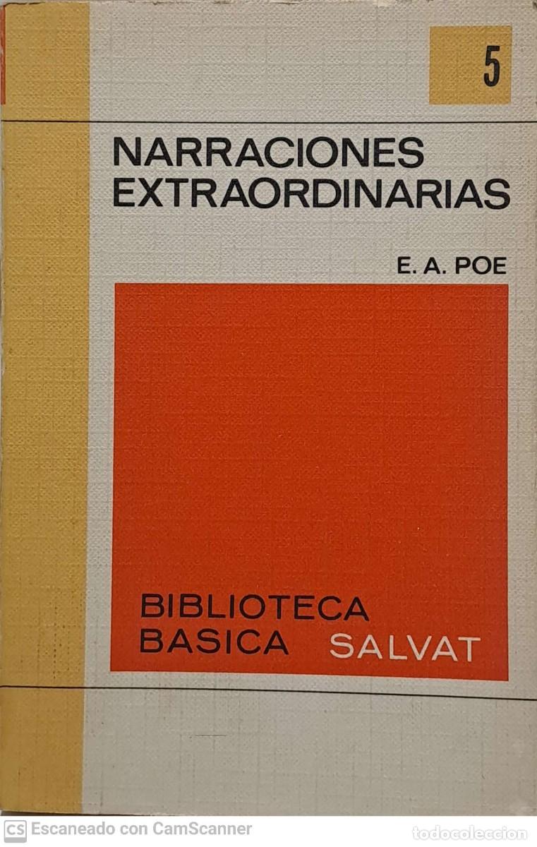 Libros de segunda mano: Narraciones extraordinarias - E.A. Poe - Foto 1