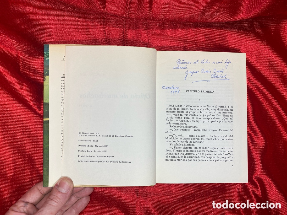 Libros de segunda mano: Oficio de muchachos. Manuel Arce. - Foto 7