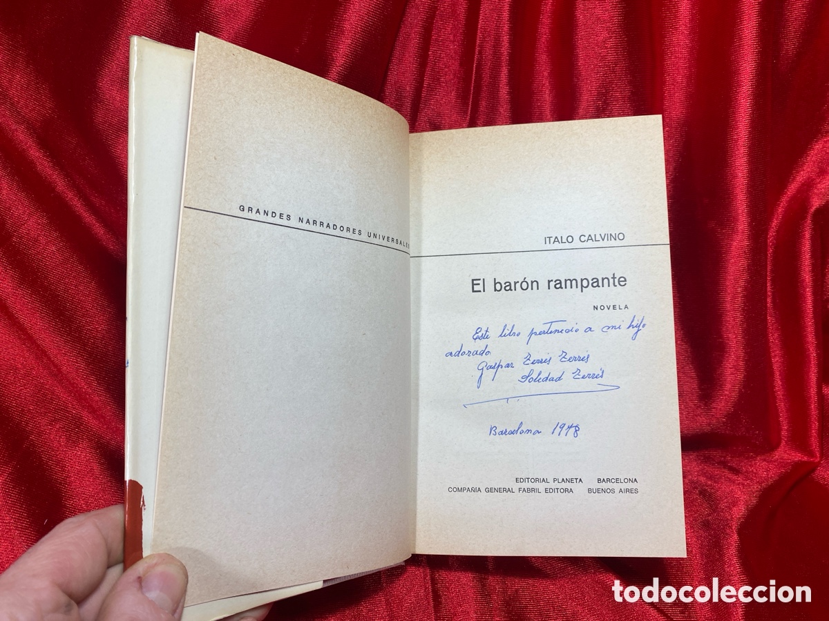 Libros de segunda mano: El bar&oacute;n eampante. Italo Calvino. - Foto 5