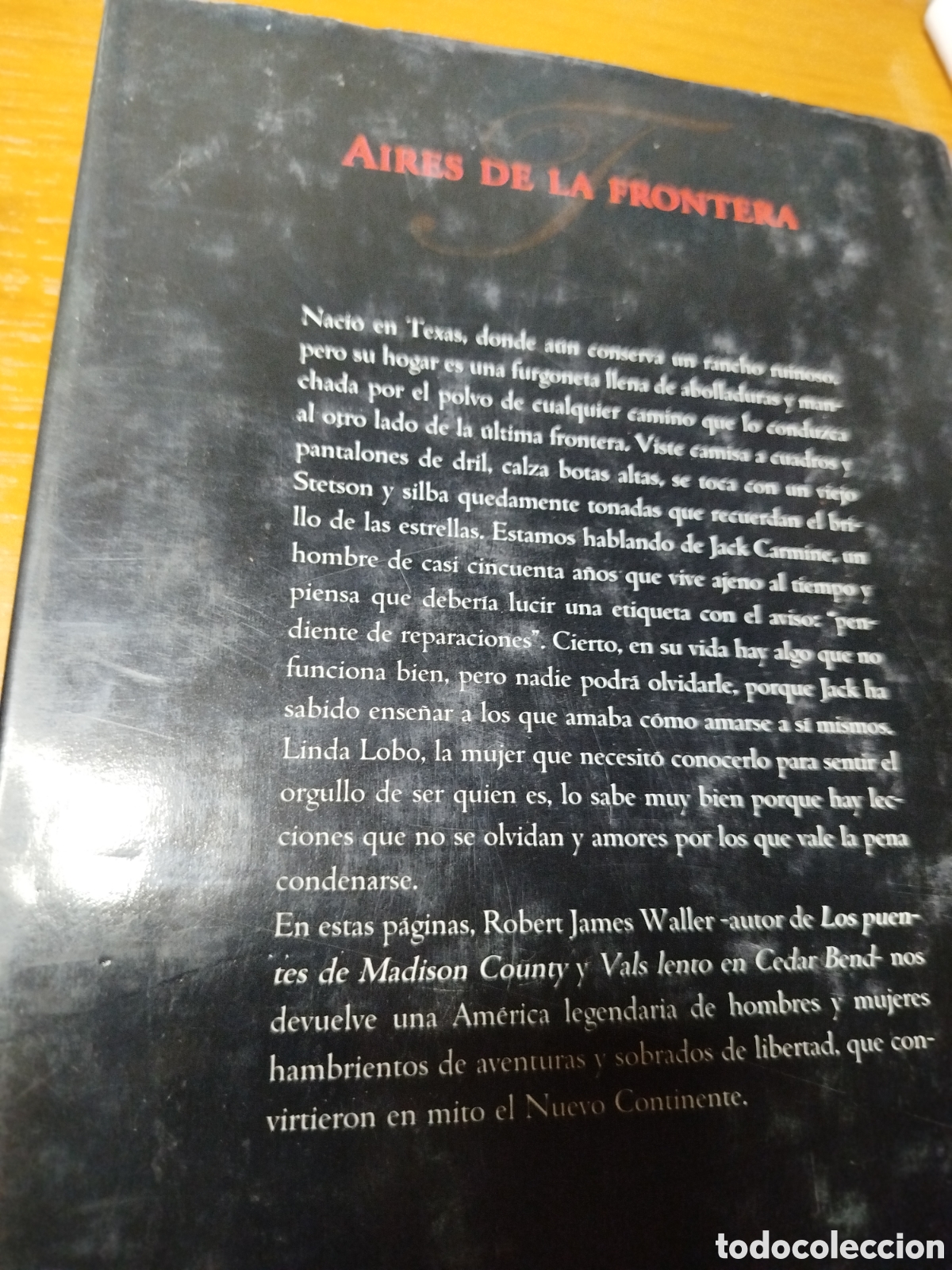 Libros de segunda mano: Aires de la frontera. Robert James waller - Foto 3