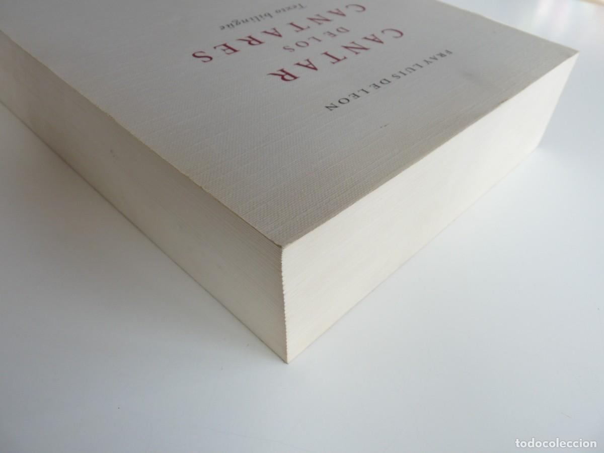 Libros de segunda mano: Cantar de los Cantares Fray Luis de Le&oacute;n Texto biling&uuml;e - Foto 5
