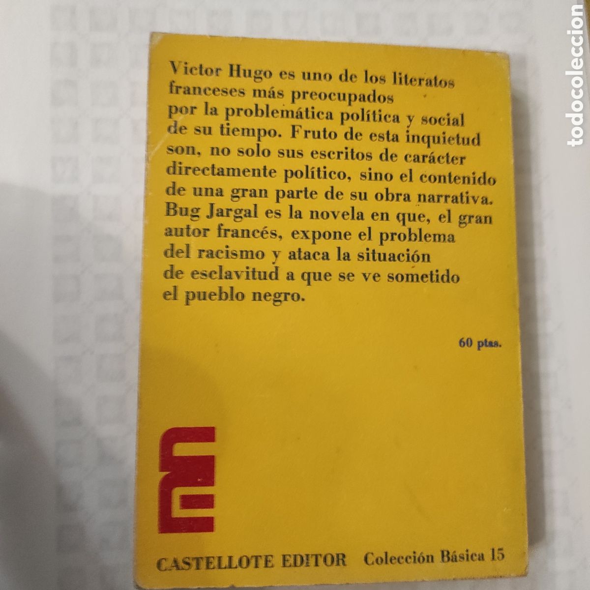 Libros de segunda mano: Bug Jargal - V&iacute;ctor Hugo - Foto 4