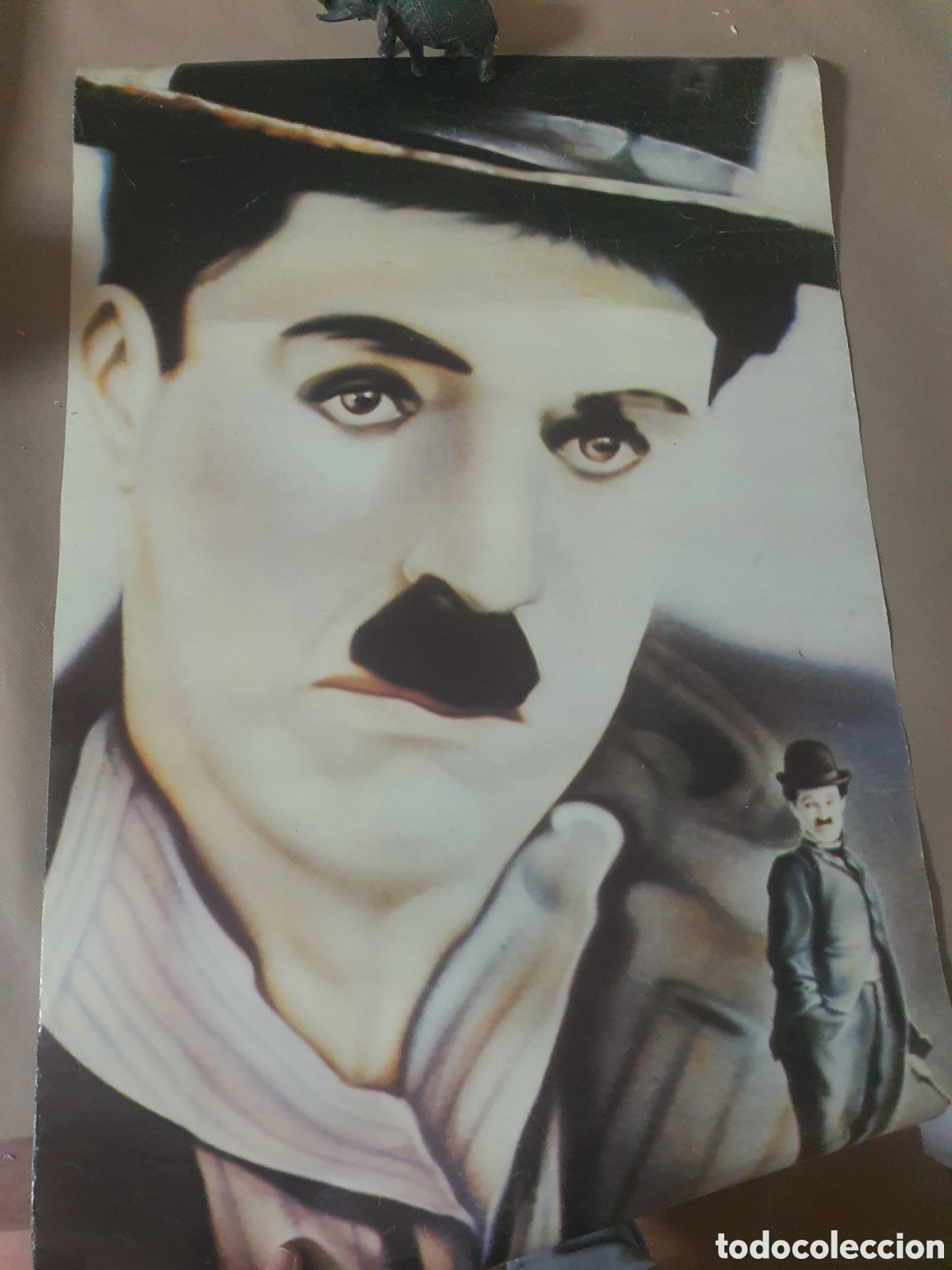 Libros de segunda mano: Poster charles chaplin - Foto 1