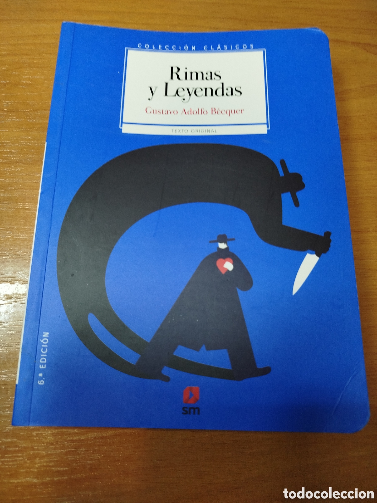 Libros de segunda mano: Rimas y leyendas. Gustavo Adolfo B&eacute;cquer. Colecci&oacute;n cl&aacute;sicos. - Foto 1