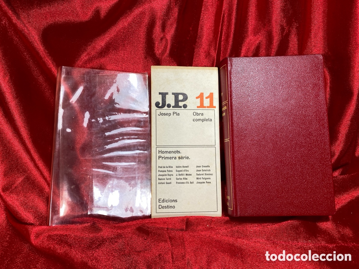 Libros de segunda mano: Homenots. Primera parte. Josep Pla. Obra Completa. - Foto 8
