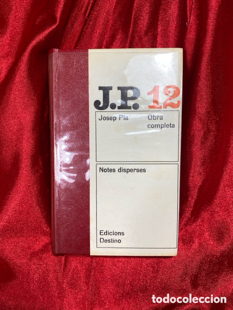 Libros de segunda mano: Notes disperses. Josep Pla. Obra completa. - Foto 1