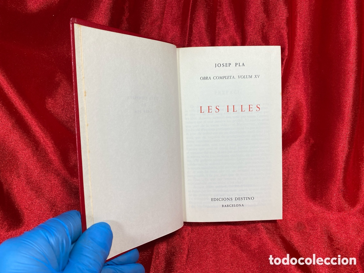 Libros de segunda mano: Les illes. Josep Pla. Obra Completa. - Foto 6
