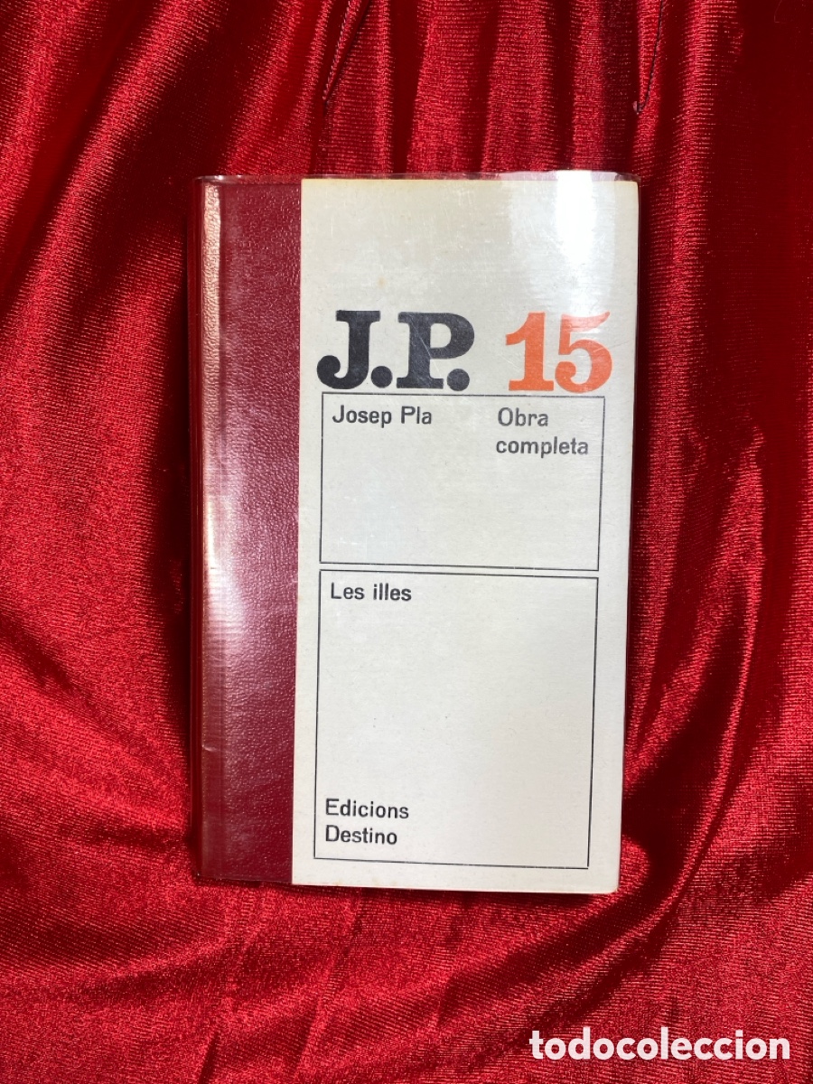 Libros de segunda mano: Les illes. Josep Pla. Obra Completa. - Foto 1