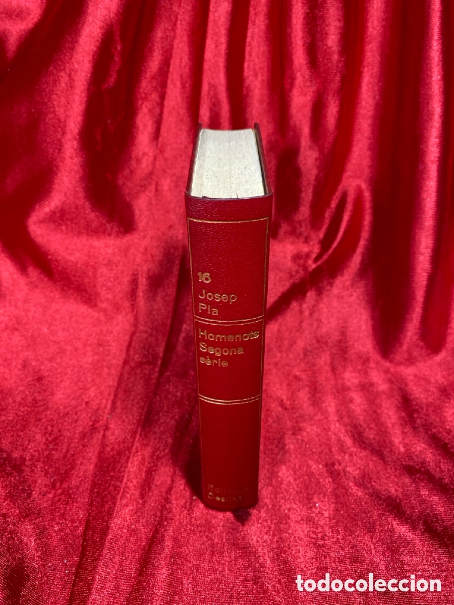 Libros de segunda mano: Homenots. Segona s&egrave;rie. Josep Pla. Obra Completa. - Foto 4