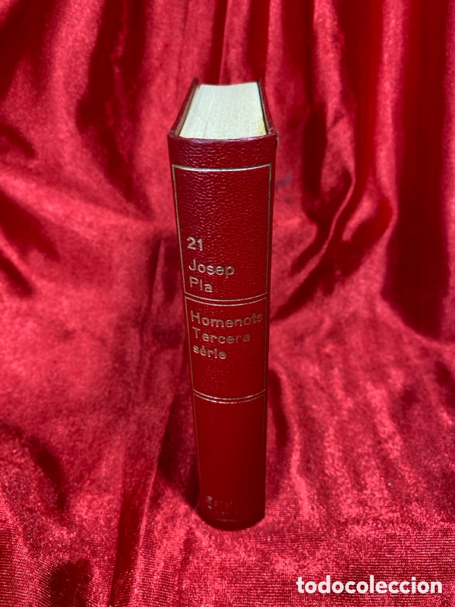 Libros de segunda mano: Homenots. Tercera s&egrave;rie. Josep Pla. Obra Conpleta. - Foto 4