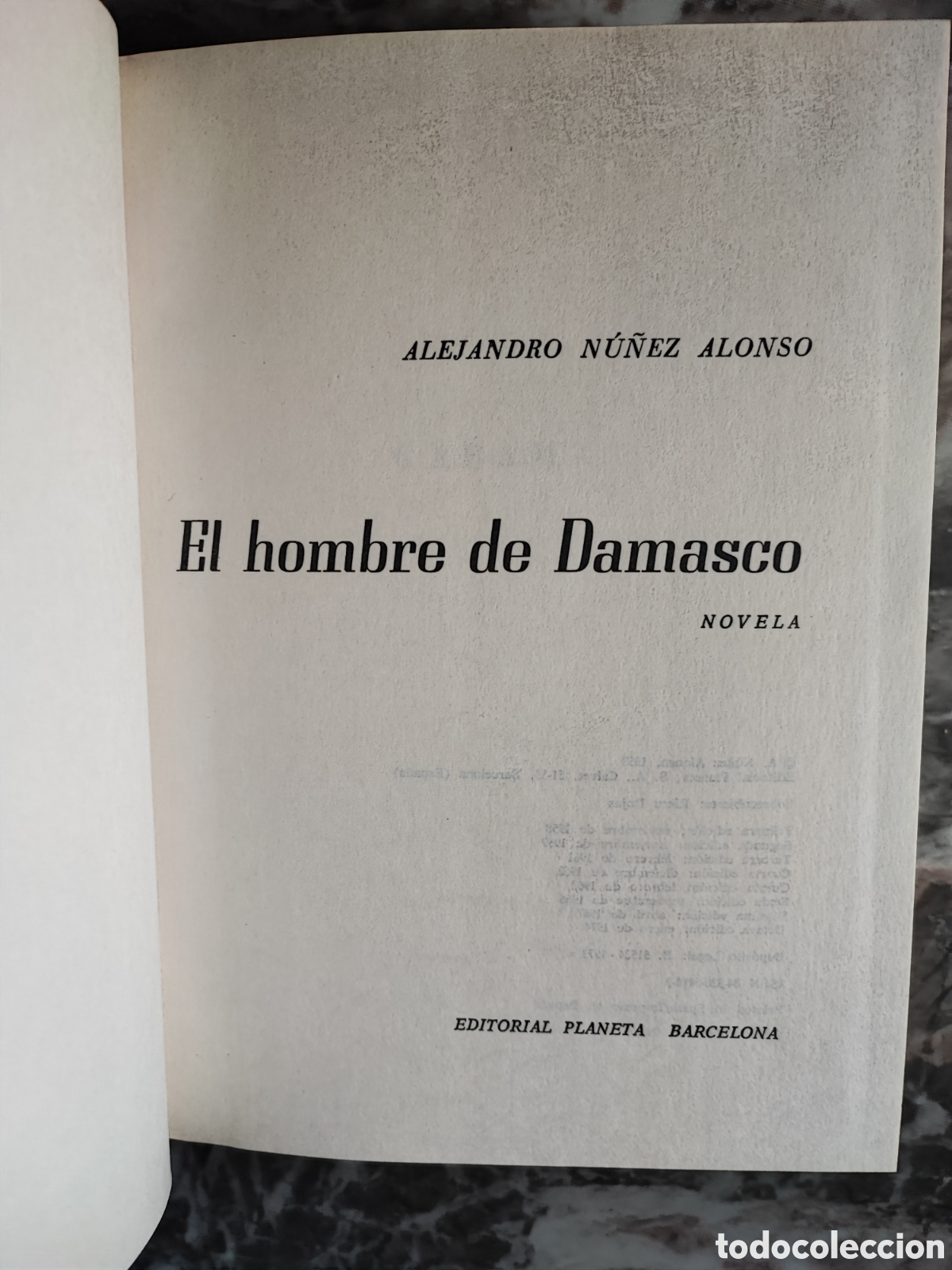 Libros de segunda mano: EL HOMBRE DE DAMASCO. A. N&Uacute;&Ntilde;EZ ALONSO - Foto 2