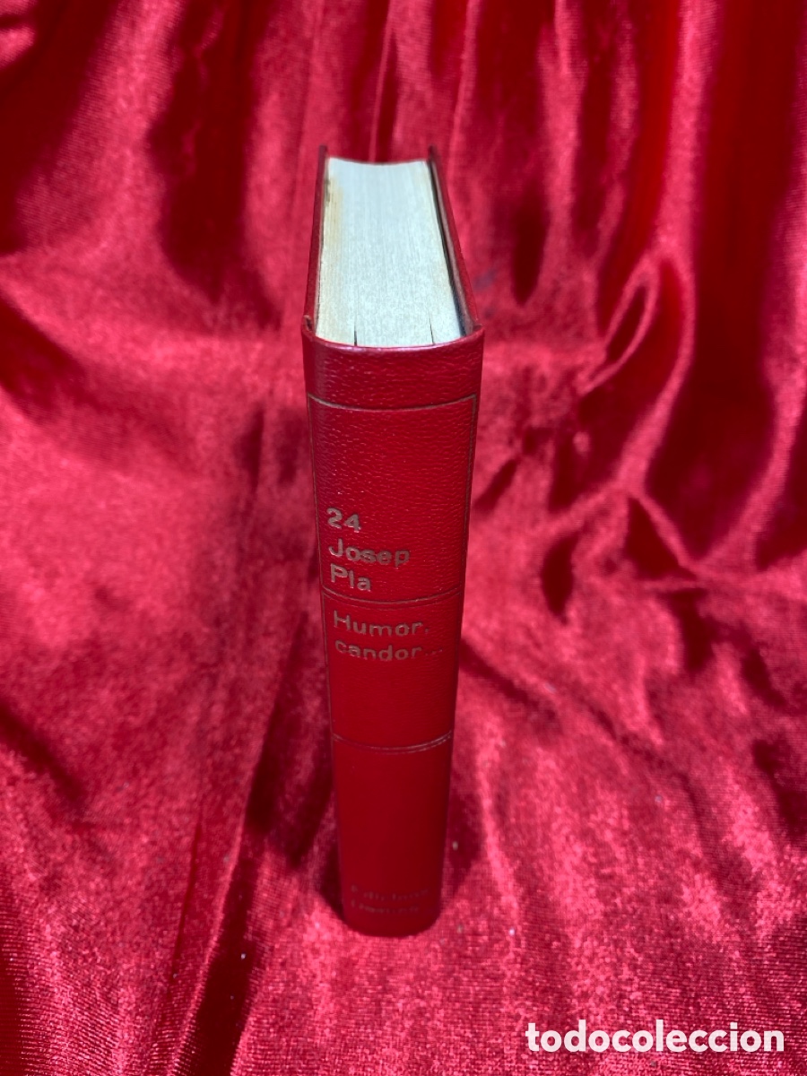 Libros de segunda mano: Humir, candor&hellip; Josep Pla. Obra Completa. - Foto 4