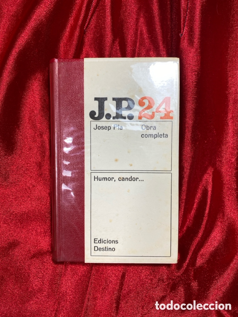 Libros de segunda mano: Humir, candor&hellip; Josep Pla. Obra Completa. - Foto 1
