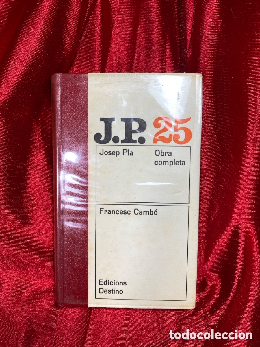 Libros de segunda mano: Francesc Camb&oacute;. Josep Pla. Obra Completa. - Foto 1