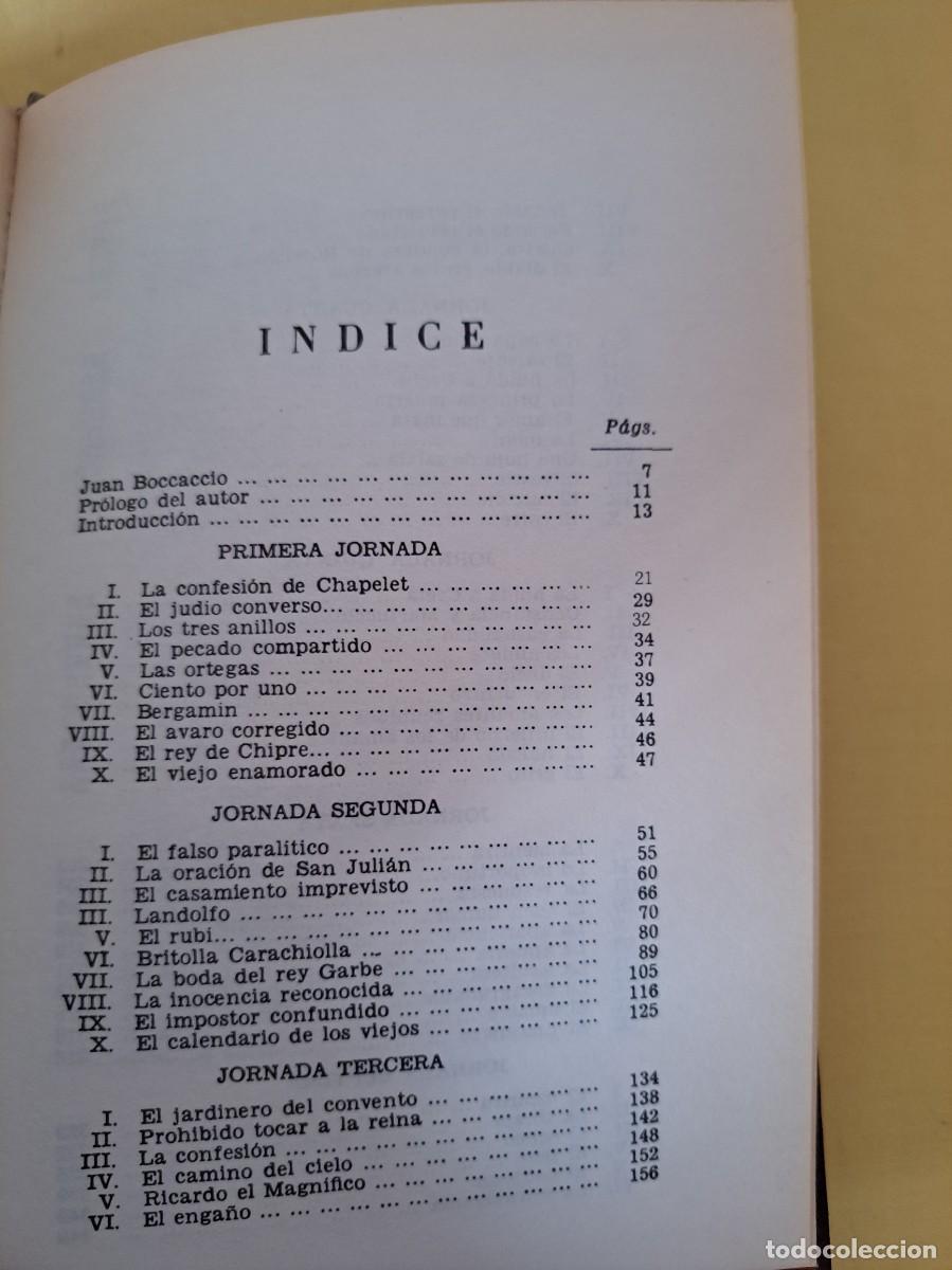 Libros de segunda mano: BOCCACCIO - EL DECAMER&Oacute;N - EDIMAT LIBROS 1998 - Foto 3