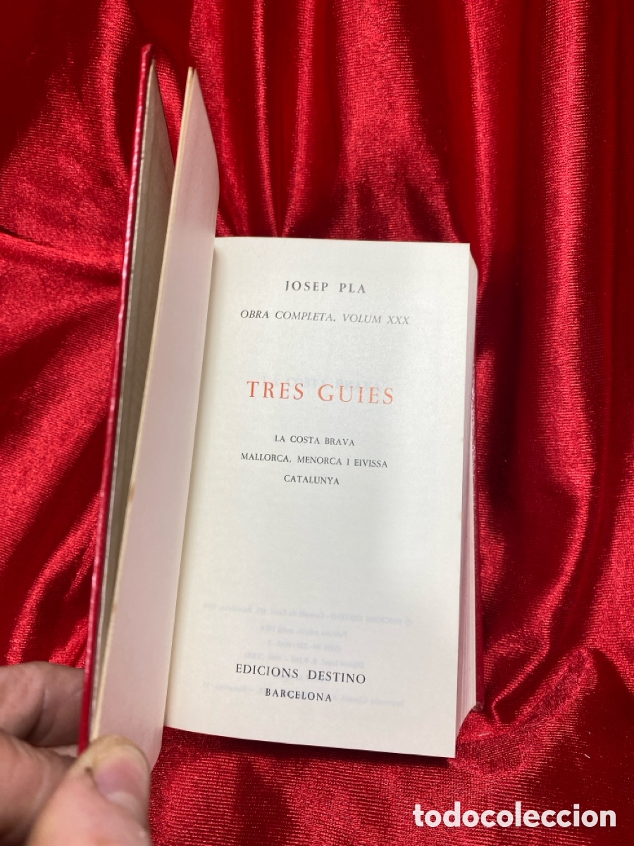 Libros de segunda mano: Tres guies. Josep Pla. Obra completa. - Foto 6