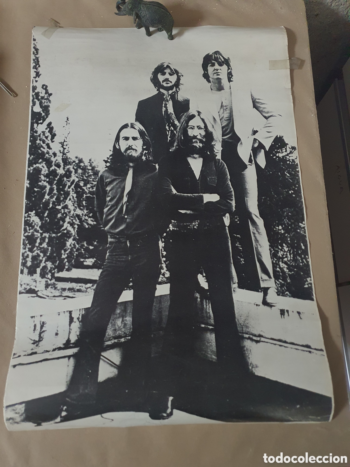 Libros de segunda mano: Cartel / Poster De M&uacute;sica - The Beatles - Prodeco A&ntilde;o 1981