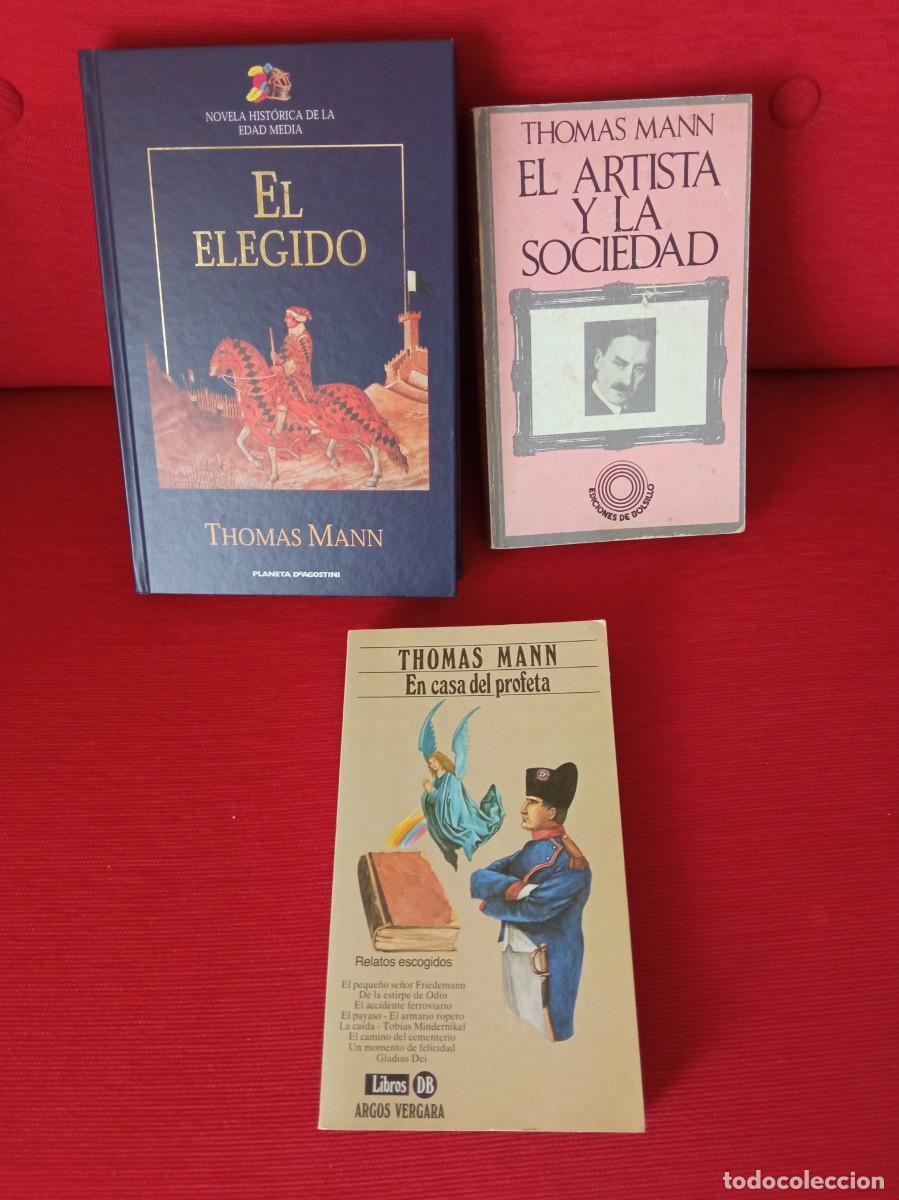 Libros de segunda mano: Lote tres libros Thomas Mann - Foto 1