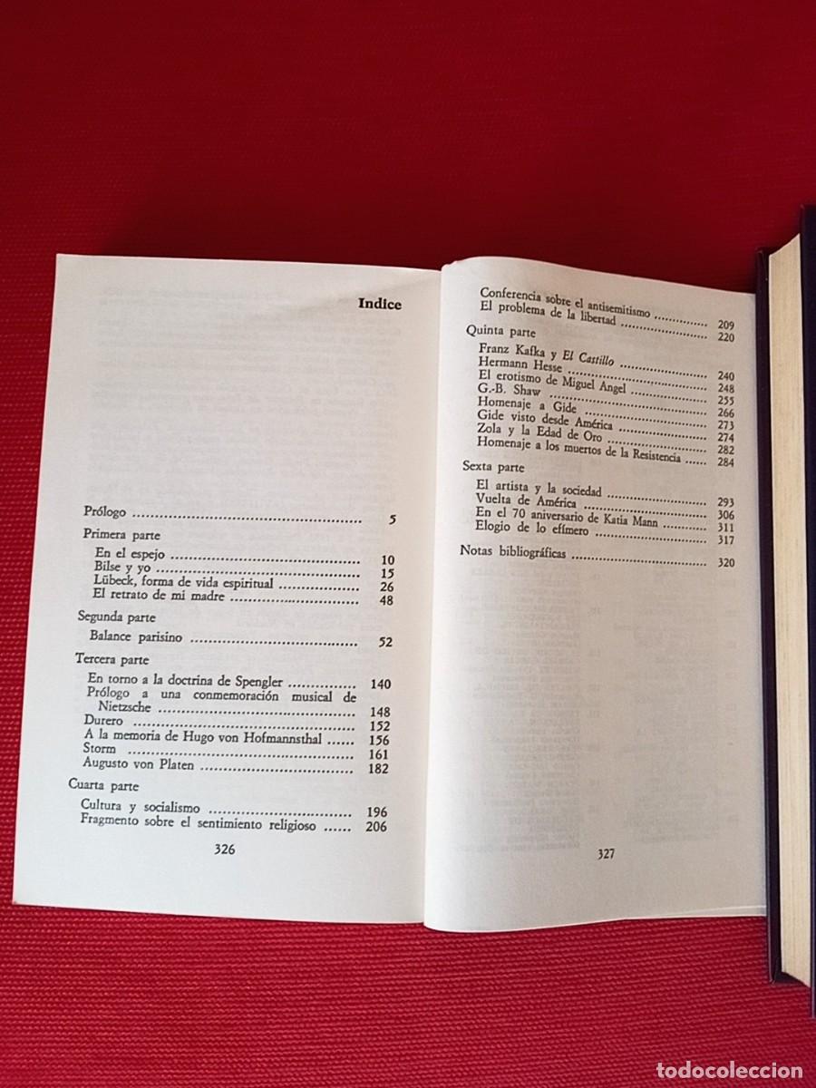Libros de segunda mano: Lote tres libros Thomas Mann - Foto 2