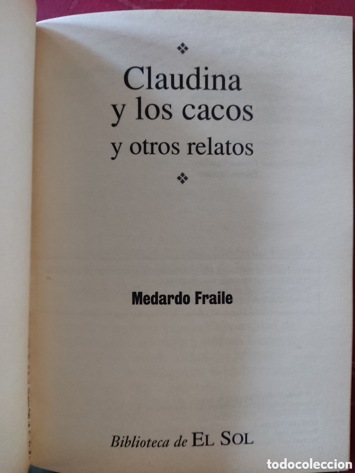 Libros de segunda mano: Claudina y los cacos ( a&ntilde;o 1991 ) - Foto 3