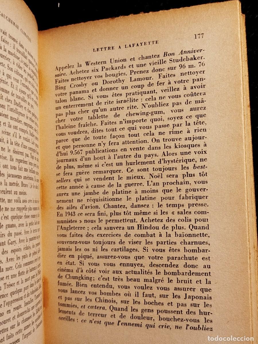 Libros de segunda mano: 1954. Le cauchemar climatis&eacute;. Henry Miller. - Foto 9