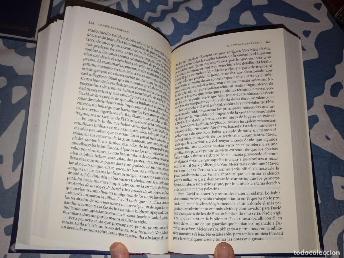 Libros de segunda mano: El s&eacute;ptimo santuario Daniel Easterman - Foto 4