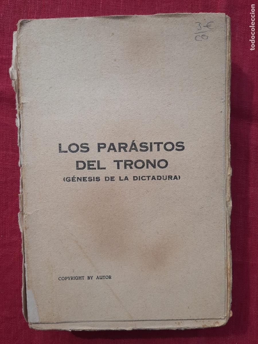Los par&aacute;sitos del trono - Tejera, Domingo