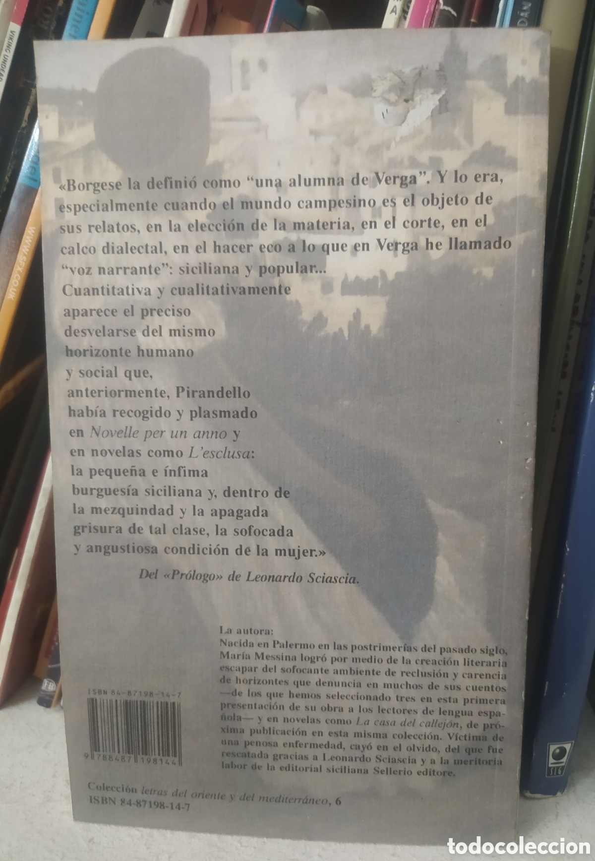 Libros de segunda mano: Casa Paterna. Mar&iacute;a Messina. - Foto 2
