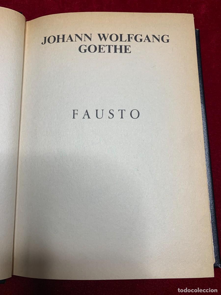 Libros de segunda mano: LIBROS; &laquo;FAUSTO&raquo; GOETHE - Foto 5