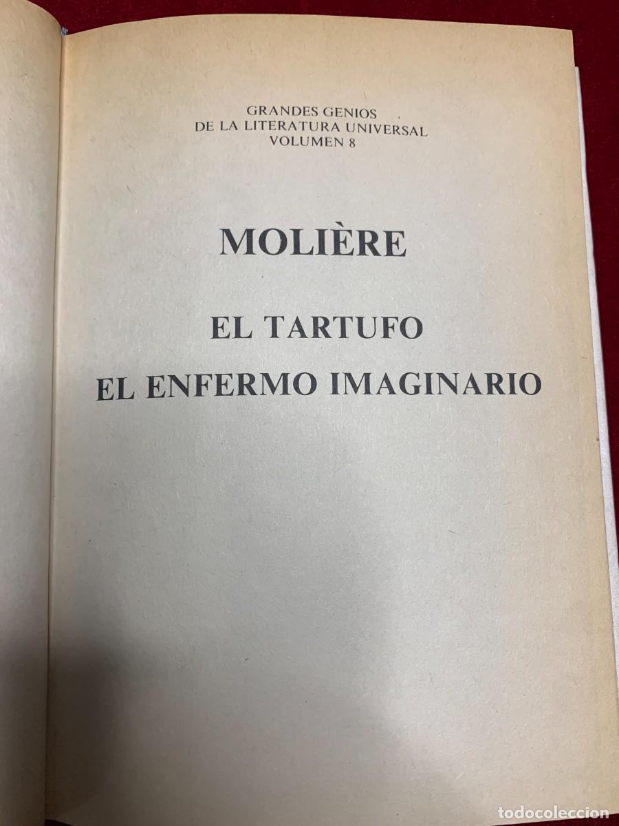 Libros de segunda mano: LIBROS; &laquo;EL ENFERMO IMAGINARIO - EL TARTUFO&raquo; MOLIERE. - Foto 3