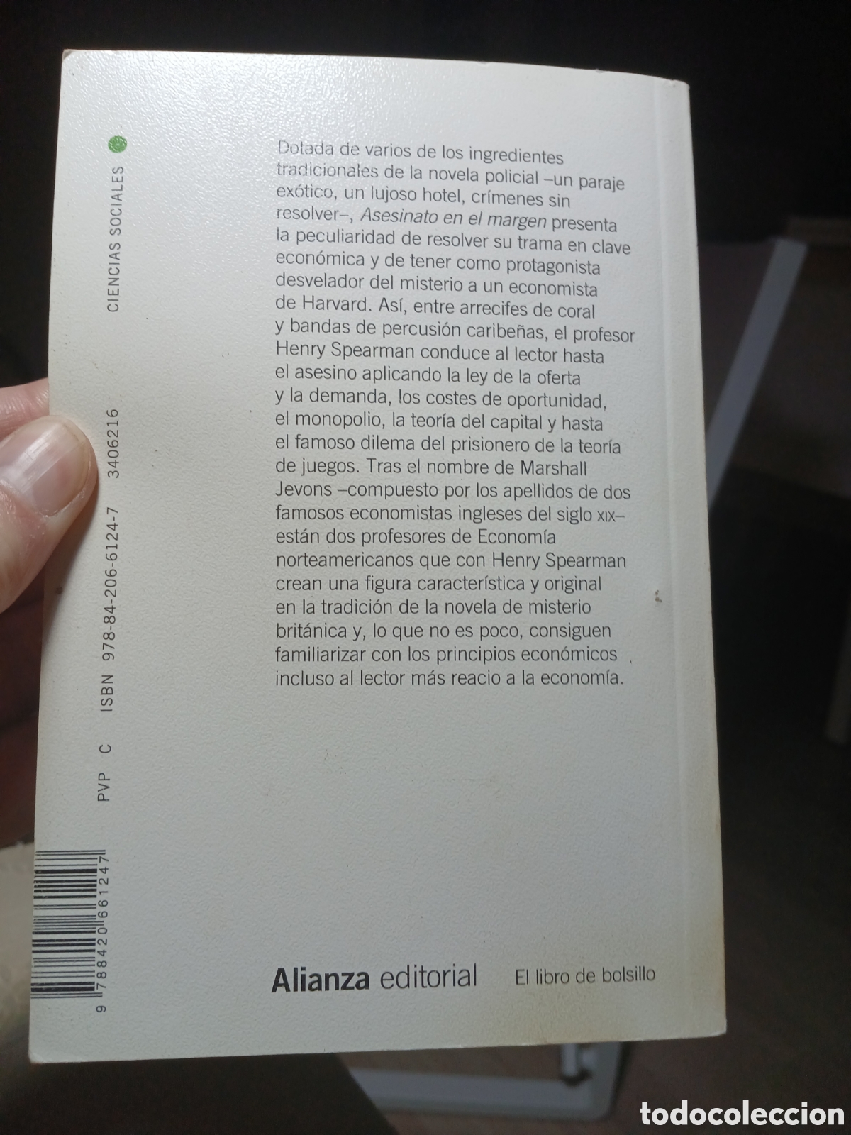 Libros de segunda mano: Asesinato en el margen, Marshall Jevons - Foto 2