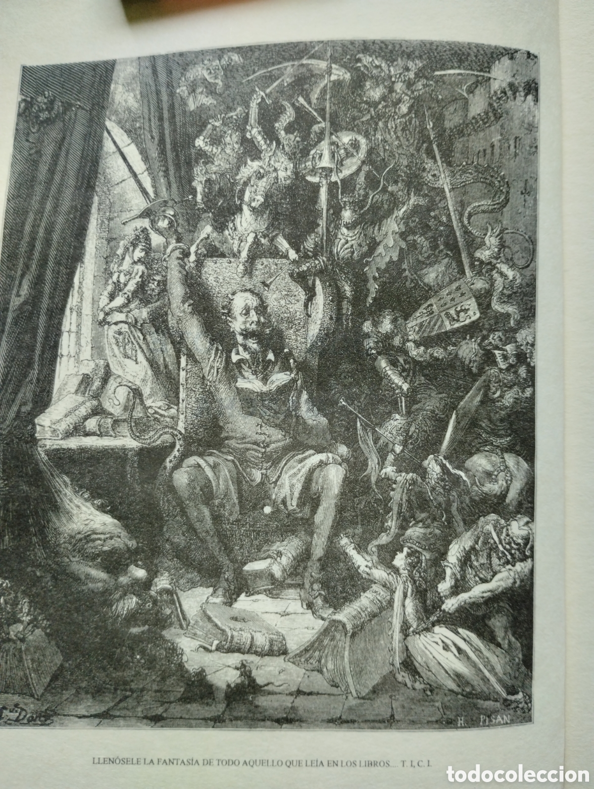 Libros de segunda mano: DON QUIJOTE DE LA MANCHA, ILUSTRACIONES DE GUSTAVO DOR&Eacute; - Foto 6