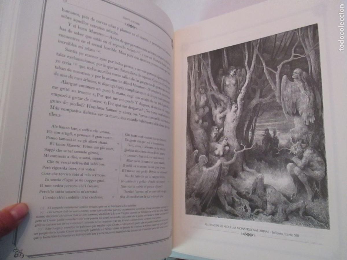 Libros de segunda mano: DANTE ALIGHIERI La divina comedia (EJEMPLAR NUMERADO) W32972 - Foto 3
