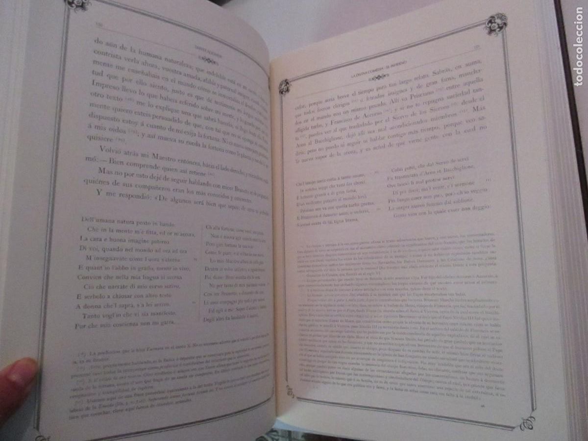 Libros de segunda mano: DANTE ALIGHIERI La divina comedia (EJEMPLAR NUMERADO) W32972 - Foto 4