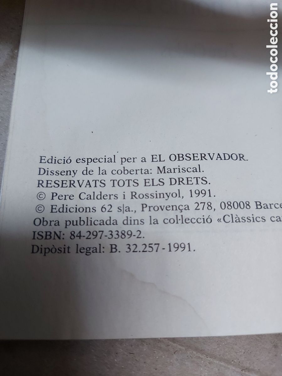 Libros de segunda mano: GAELI I LHOME DEU any 1991 - Foto 2