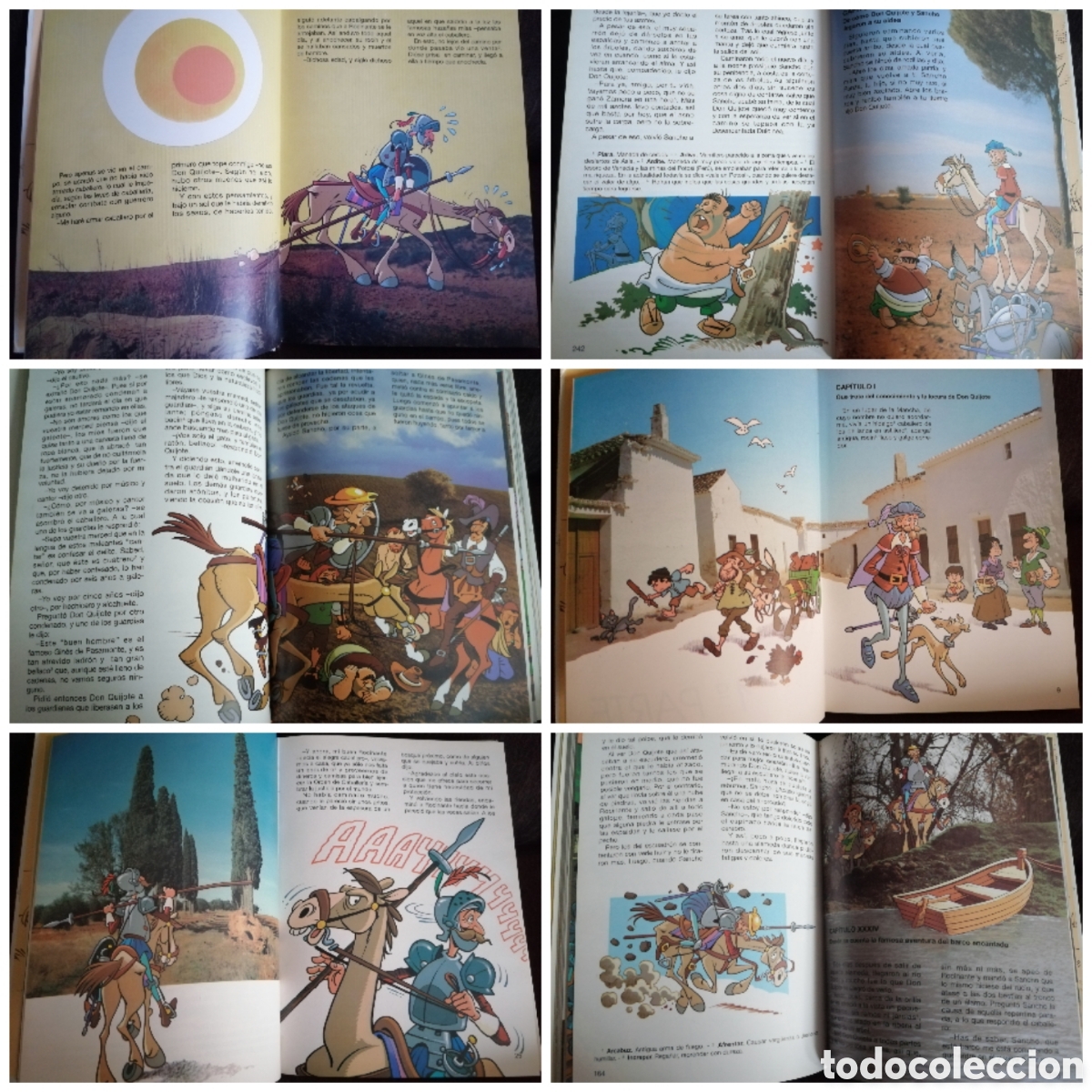 Libros de segunda mano: Don Quijote de la Mancha libros - Foto 5