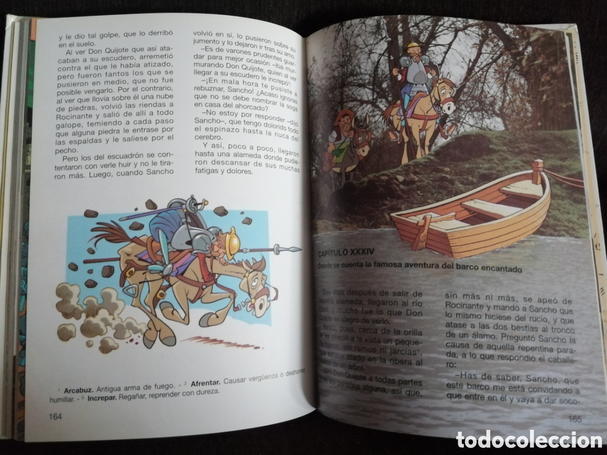 Libros de segunda mano: Don Quijote de la Mancha libros - Foto 12