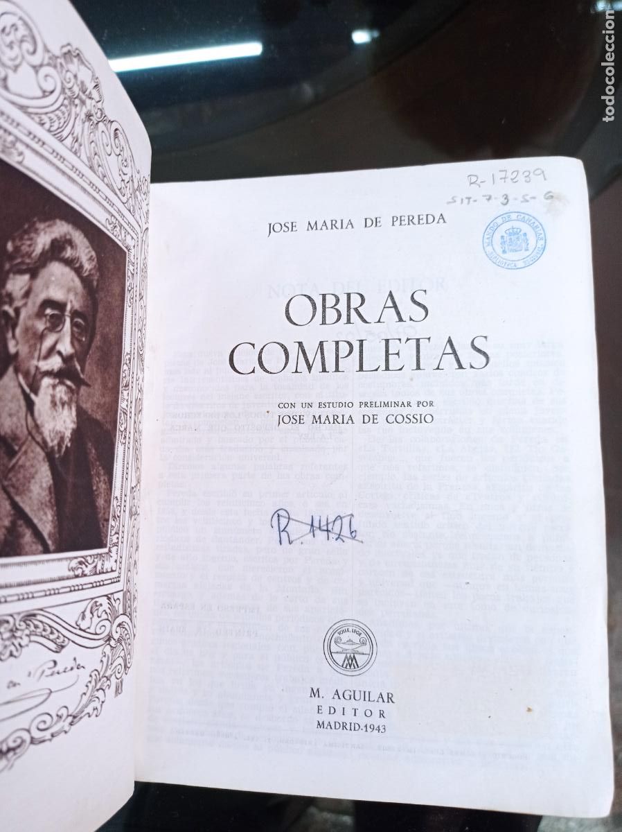Libros de segunda mano: JOSE MARIA DE PEREDA. OBRAS COMPLETAS. AGUILAR 1943 - Foto 2