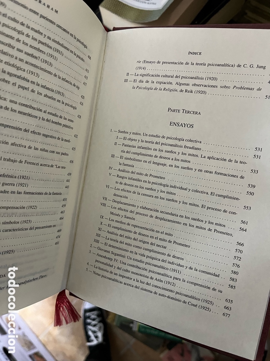 Libros de segunda mano: Blas27A KARL ABRAHAM - OBRAS COMPLETAS TOMO I - Foto 2