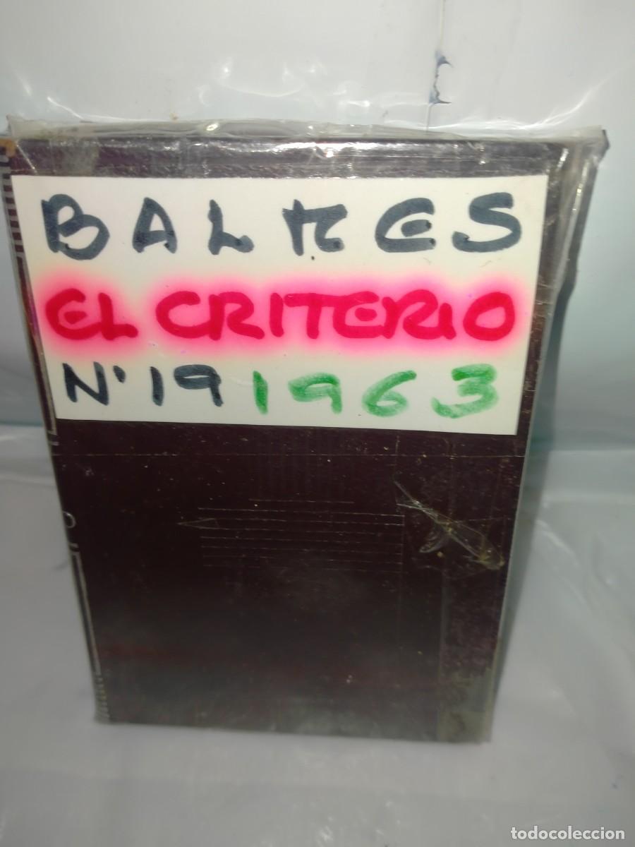 Libros de segunda mano: BALMES. EL CRITERIO .AGUILAR - Foto 1